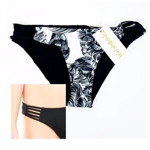 TiniBikini Reversible Swim Bottoms Size S